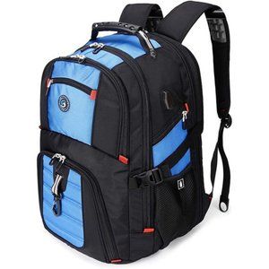 Extra Large 52L Travel Laptop Backpack with USB Charging Port Fit 17 Inc Compute